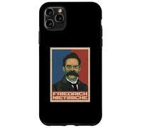 Friedrich Nietzsche Philosophe Allemand Portrait rétro Coque pour iPhone 11 Pro Max