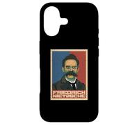 Friedrich Nietzsche Philosophe Allemand Portrait rétro Coque pour iPhone 17