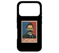 Friedrich Nietzsche Philosophe Allemand Portrait rétro Coque pour iPhone 17 Pro