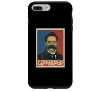 Friedrich Nietzsche Philosophe Allemand Portrait rétro Coque pour iPhone 7 Plus/8 Plus
