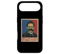 Friedrich Nietzsche Philosophe Allemand Portrait rétro Coque pour iPhone Air