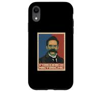 Friedrich Nietzsche Philosophe Allemand Portrait rétro Coque pour iPhone XR