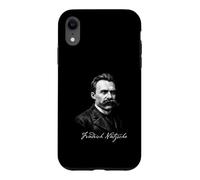Friedrich Nietzsche Philosophe Portrait Vintage Coque pour iPhone XR