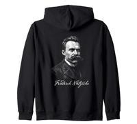 Friedrich Nietzsche Philosophe Portrait Vintage Sweat à Capuche