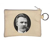 Friedrich Nietzsche Porte-clés photo Philosophe allemand Beige
