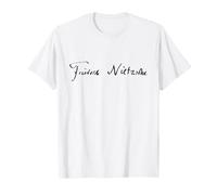Friedrich Nietzsche Signature Philosophe Penseur Philosophie T-Shirt