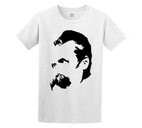 Friedrich Nietzsche T-Shirt Mens White Unisex Tees Shirt S