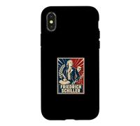 Friedrich Schiller Histoire du Drame poète Allemand Coque pour iPhone X/XS