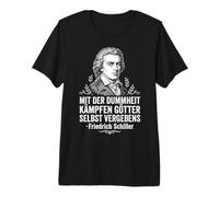 Friedrich Schiller Poète historien T-Shirt Haut de Gamme