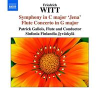Symphonie en ut majeur "Jena" – Concerto pour flûte en sol majeur – NAXOS – CD