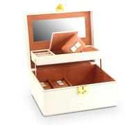 Friedrich23 Boite à Bijoux Ascot - Blanc/Brun Ivoire