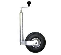 Frielitz Roue d'appui 260 x 85, pneus à air Tube 360 x 48 mm, avec jante en tôle