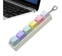 Friemel Clavier Clicker Soulagement du Stress - Porte-Clés, Jouet Sensoriel, pour Étudier Travail Voyage, Maison Étudiants Bureau Adultes | Utilitaire Intérieur Extérieur Polyvalent