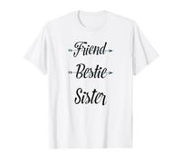 Friend Bestie Soul Sister Idéal pour 2 à 3 filles, meilleure amie T-Shirt