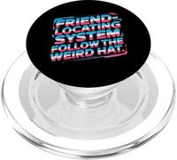 Friend LOCATING System Follow The Weird Hat PopSockets PopGrip pour MagSafe