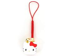 Friend Sanrio Bell Porte-clés avec mascotte Hello Kitty, Rouge