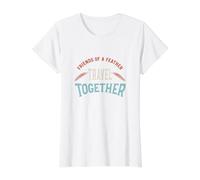 Friendcation, Amis d'une Plume, voyagez Ensemble T-Shirt Graphique avec Valeur