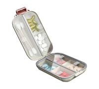 Friendly Medicine Organizer Boîte à pilules 7 jours avec compartiments pour personnes âgées et patients chroniques