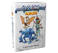 Friendly Skeleton | MonsDRAWsity: Robots Expansion | Extension De Jeu De Société, 50 Cartes De Monstres Robots, Plateau Joueur, Marqueur Effaçable À Sec | 3-9 Joueurs | 20 Minutes
