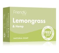 Friendly Soap Natural Soap Lemongrass & Hemp savon naturel 95 g
