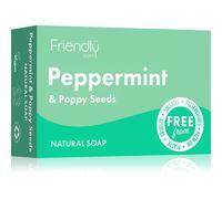 Friendly Soap Natural Soap Peppermint & Poppy Seeds savon naturel 95 g