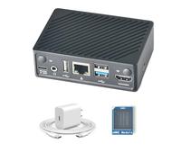FriendlyElec NanoPi M6 - Hôte Android intégré, RK3588S, jusqu'à 32 Go de RAM, écran LCD intégré prend en charge 8K (16 Go de RAM, Bundle C)