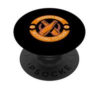 Friends and Beer Nothing to Fear (déclaration d'amitié) PopSockets PopGrip Adhésif