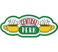 Friends - brodé - Ecusson à repasser "Central Perk" PM4724 (Taille unique) (Jaune/Vert/Blanc)