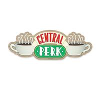 Friends Central Perk Décoration murale en bois - From the Hit TV Show - Grand panneau Central Perk pour cuisine, bureau ou salle de cinéma