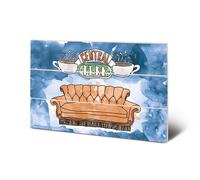 Friends - Central Perk Sofa - Impression Sur Bois 20x29.5
