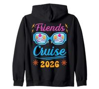 Friends Cruise 2026 Équipage de croisière Vacation Trip Sweat à Capuche