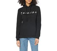 Friends Femme Titles Sweat-Shirt À Capuche Not Applicable, Noir (Black Blk), 44 (Taille Fabricant: X-Large)