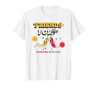 Friends for Life Forever with You (Graphique Best Friend BFF) T-Shirt