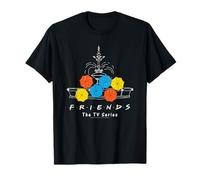 Friends Fountain And Umbrellas T-Shirt