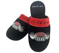 FRIENDS Groovy Chaussons officiels de la série télévisée pour femme Taille 38-40, Noir