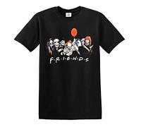 Friends Halloween T Shirt Horror Movie Scary Killers Friends Gift Top Tee Tshirt