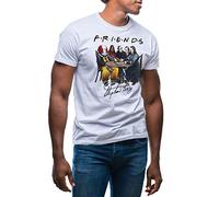 Friends Horror Movies Inspired by Stephen King Characters Anime T-Shirt Blanc pour Les Hommes Size M
