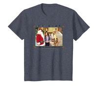 Friends I am The Holiday Armadillo T-Shirt, Enfant, Bleu Chiné, 2 Ans