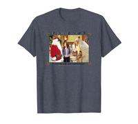 Friends I am The Holiday Armadillo T-Shirt, Homme, Bleu Chiné, 5XL