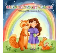 Friends in Every Corner: Whimsical Adventures To Color