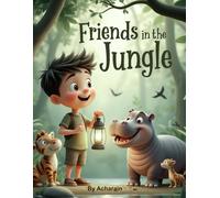 Friends in the Jungle Coloring Book: Fun animal Coloring Adventure in the Heart of the Jungle