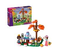 LEGO Friends Le Goûter dans la Forêt - Jouet de Construction - Jeu de Rôle avec 2 Mini-Poupées, 3 Figurines d'animaux & Accessoires Nourriture - Idée de Cadeau d'anniversaire pour Fille 6 Ans 42690