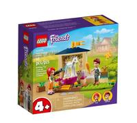 LEGO® 41696 Friends L’Écurie de Toilettage du Poney, Jouet avec Cheval pour Enfants dès 4 Ans, Inclut avec Animaux de la Ferme