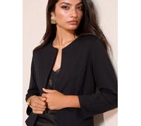 Friends Like These Friends Like These Black Black Seam Detail Jacket