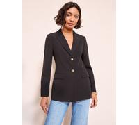 Friends Like These Friends Like These Black Cinched Waist Blazer