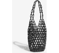 Friends Like These Friends Like These Black Hand Beaded Tote Bag