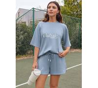 Friends Like These Friends Like These Blue Studio Sweat Shorts Blue M (EU 40-42)