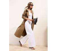 Friends Like These Friends Like These Brown Full Length Trench Coat