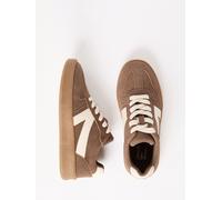 Friends Like These Friends Like These Brown Wide Fit Lace Up Retro Gumsole Sports Trainers