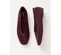 Friends Like These Friends Like These Burgundy Red Flat Mesh Slip-On Ballerina Shoes Burgundy Red 3 EU 36